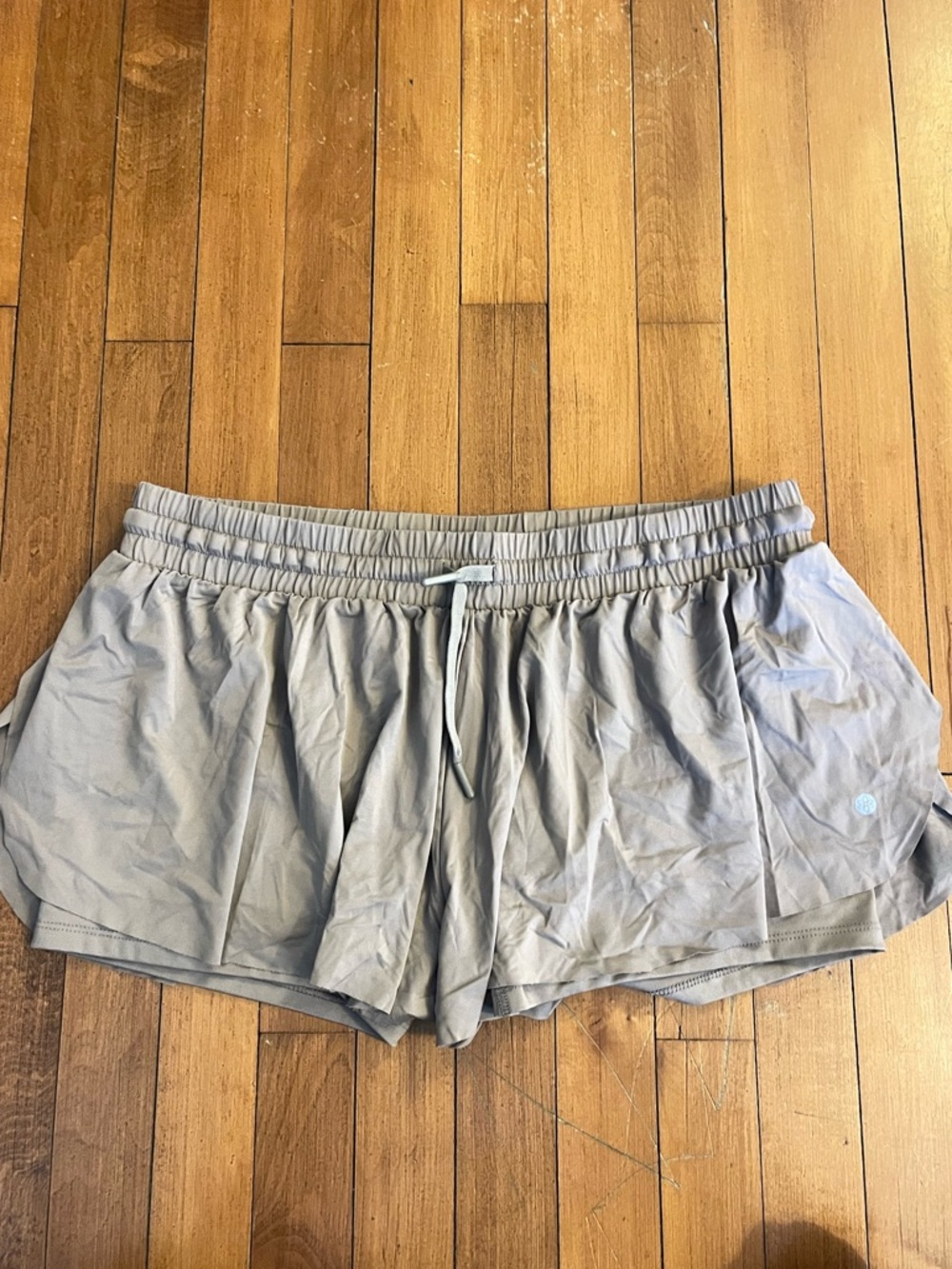 Muave/ sand brow Women's Athletic Shorts with Drawstring